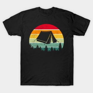 Camping Nature Vintage T-Shirt